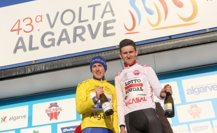 43.ª Volta ao Algarve | Daniel Martin trepa para a liderança na Foia