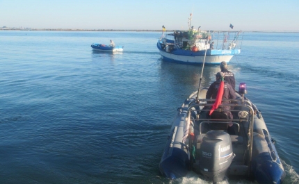 Autoridade Marítima evita acidente com embarcações locais em Olhão