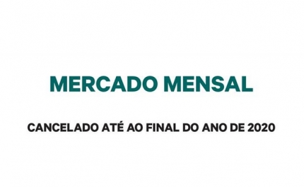 Cancelamento do Mercado mensal de Lagoa