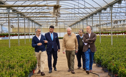Secretário de Estado da Agricultura visitou viveiros de produção ornamental no Algarve