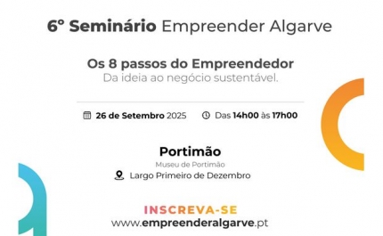 Empreender Algarve promove seminário sobre os 8 passos do empreendedor em Portimão