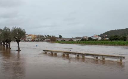 Mau Tempo: Silves alerta para o risco de cheias nas margens dos cursos de água