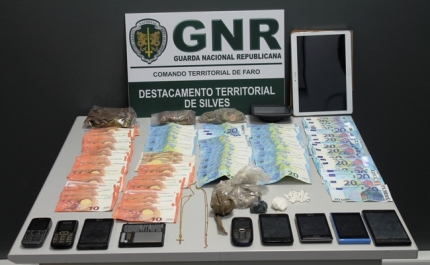 Apreensão de mais de 250 doses de cocaína