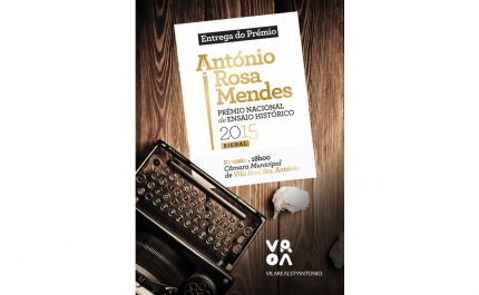 Autarquia de VRSA entrega prémio literário de ensaio histórico no valor de dez mil euros