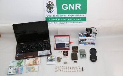 Monchique – Apreensão de mais 4 mil euros e 500 doses de droga