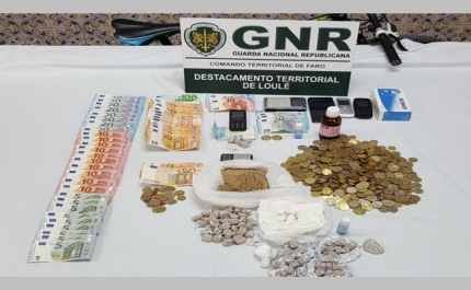 Homem detido na posse de 4215 doses de heroína em Loulé