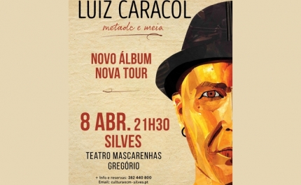 LUIZ CARACOL APRESENTA NOVO ÁLBUM NO TEATRO MASCARENHAS GREGÓRIO 