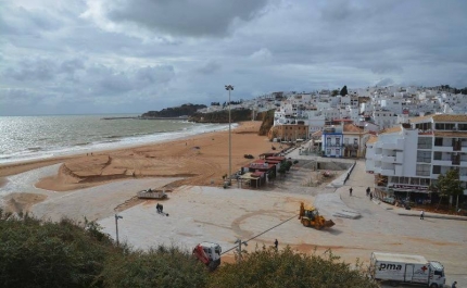 Albufeira após as fortes inundações