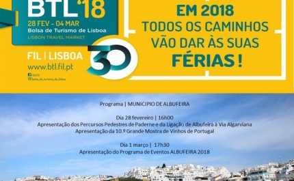 ALBUFEIRA PROMOVE-SE NA BOLSA DE TURISMO DE LISBOA