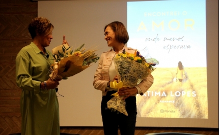 «Encontrei o Amor onde menos esperava», Fátima Lopes apresentou livro em Castro Marim 