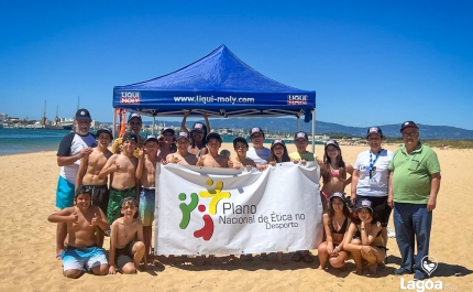Prova Nacional de Aquabike proporciona experiência única a alunos de Lagoa