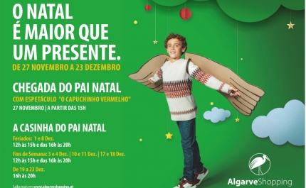 Pai Natal está de regresso ao AlgarveShopping