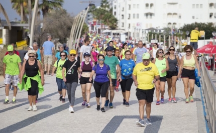 Marcha da Batata Doce em Quarteira
