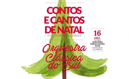 Concerto de Natal pela Orquestra Clássica do Sul em Albufeira