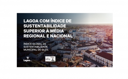 Lagoa apresenta um Índice de Sustentabilidade Municipal superior à média regional e nacional