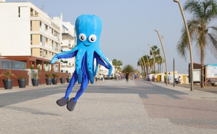 Quarteira apresenta Octávio, a nova mascote