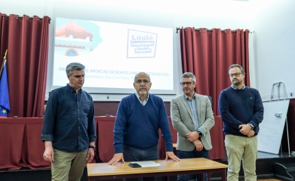 Apoio aos Clubes do concelho de Loulé sobe para mais de 1,5 milhões de euros