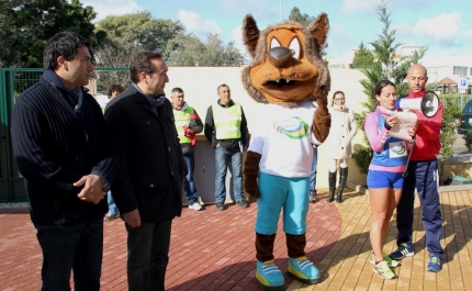 “TESTEMUNHO DE OLIMPISMO” CHEGA A PASSO DE CORRIDA A SÃO BRÁS DE ALPORTEL