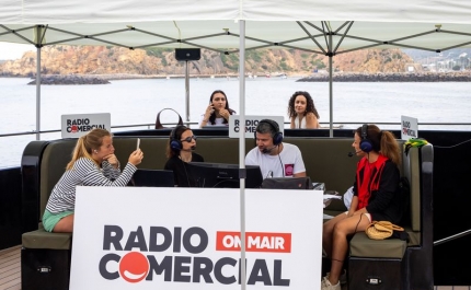ALBUFEIRA RECEBEU EMISSÃO ESPECIAL  DA RÁDIO COMERCIAL NO ARRANQUE DO VERÃO