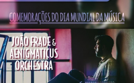 JOÃO FRADE VOLTA A JUNTAR-SE À AENIGMATICUS ORCHESTRA PARA CELEBRAR O DIA MUNDIAL DA MÚSICA