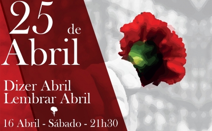 «Dizer Abril. Lembrar Abril» no palco da Recreativa Progresso Olhanense