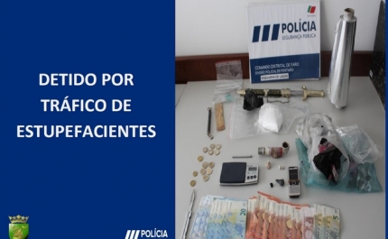  DETIDO POR TRÁFICO DE ESTUPEFACIENTES 