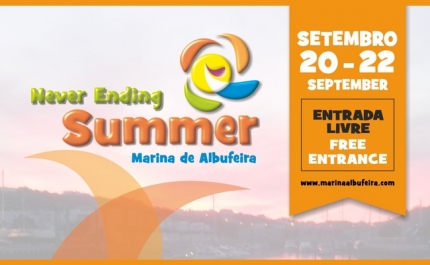 «NEVER ENDING SUMMER» ANIMA NOITES DE SETEMBRO NA MARINA DE ALBUFEIRA 