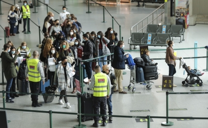 Covid-19: Multadas 35 companhias aéreas e 987 passageiros em 12 dias de restrições