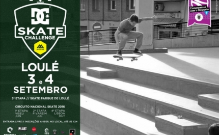 DC SKATE CHALLENGE BY MOCHE DISPUTA-SE ESTE FIM DE SEMANA EM LOULÉ