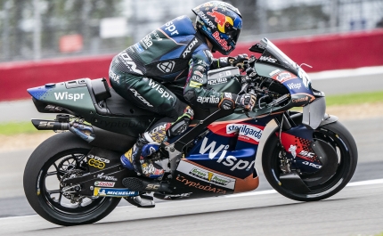 Miguel Oliveira abalroado por adversários na corrida sprint do GP da Áustria