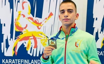 Município de Loulé felicita Artur Neto por conquista de bronze no Europeu de Karaté