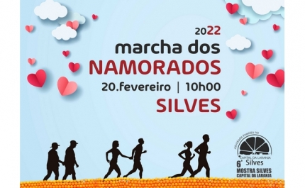 MUNICÍPIO DE SILVES PROMOVE MARCHA DOS NAMORADOS A 20 DE FEVEREIRO