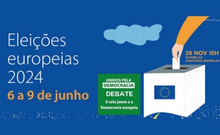 EUROPE DIRECT ALGARVE PROMOVE DEBATE O voto jovem e a democracia europeia (Ciclo: Unidos pela Democracia)