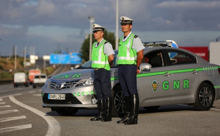 GNR detém 121 pessoas por condução sob o efeito de álcool