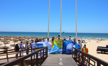 Castro Marim - praias com Bandeira Azul, Praia Acessível e Qualidade de Ouro