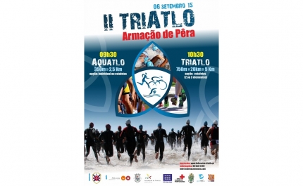 II Triatlo Armação de Pêra conta com o apoio da Câmara Municipal de Silves
