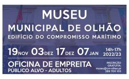 Museu Municipal de Olhão promove  oficina de empreita