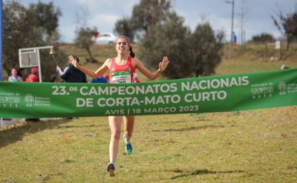 Mariana Machado tricampeã nacional de corta-mato longo