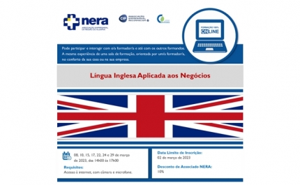 Formação Online - Língua Inglesa Aplicada aos Negócios