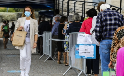 Covid-19: Mais de 141.500 vacinas administradas na segunda-feira, batido novo recorde