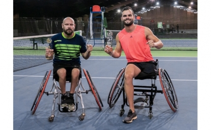 Fábio Reis e João Sanona campeões em pares de Ténis em Cadeira de Rodas