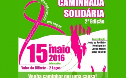 Caminhada solidária em Castro Marim para apoiar Associação Oncológica do Algarve