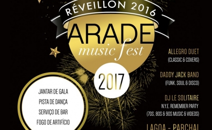 Câmara de Lagoa organiza o Réveillon 2016-17 «Arade Music Fest» 