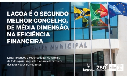 Lagoa é o segundo melhor concelho, de média dimensão, na eficiência financeira