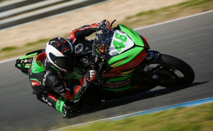Team Motoclube de Loulé Concelho. Martim Jesus é segundo no CNV