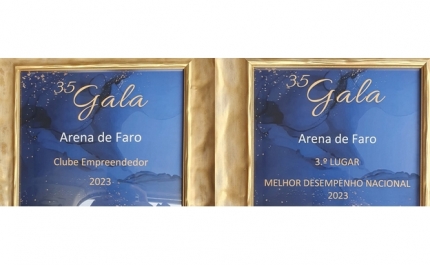 Arena Faro é reconhecido na Gala da FPKMT