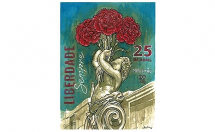 Portimão assinala o 25 de Abril sob o mote «Liberdade Sempre!» e evoca os 50 anos da Constituição da República Portuguesa 