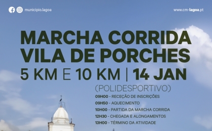 Desporto | Marcha - Corrida Vila de Porches - IPDJ 