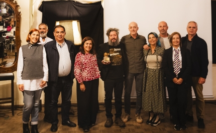 Rogério Cão recebe o prémio «Calceteiros de Letras»