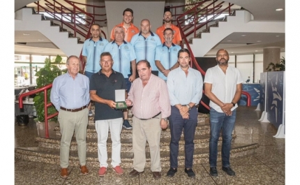 «APOSTAR NA JUVENTUDE É DOS MAIS LOUVÁVEIS INVESTIMENTOS», DIZ JOSÉ CARLOS ROLO NA RECEÇÃO AO ALBUFEIRA FUTSAL CLUBE